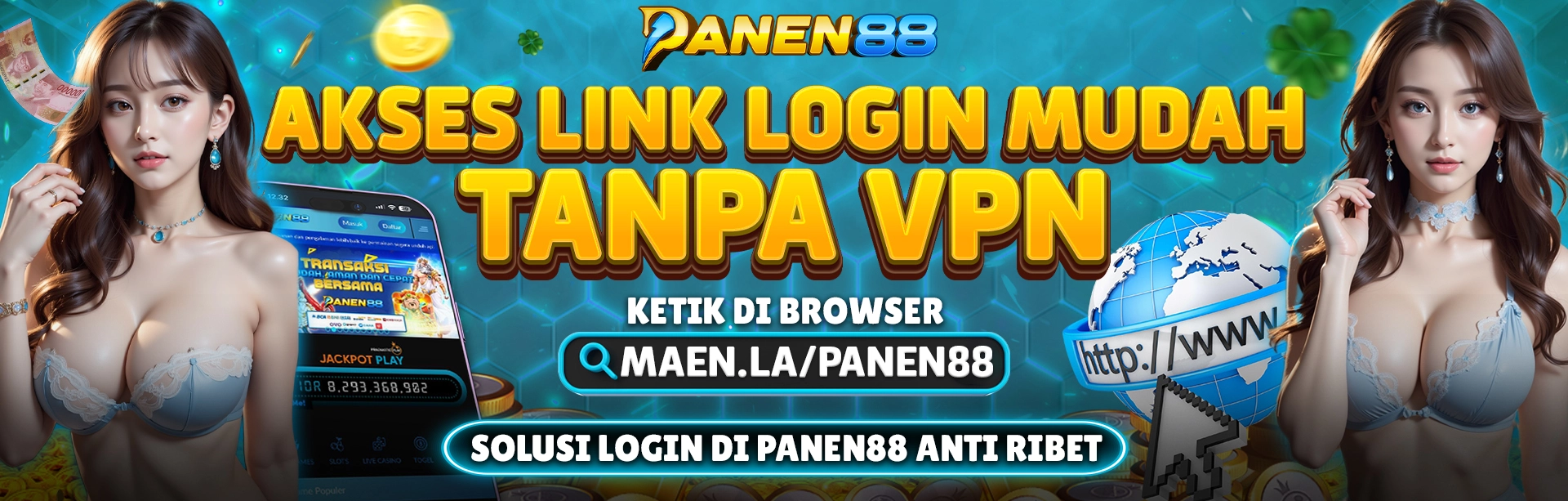 AKSES LOGIN MUDAH TANPA VPN