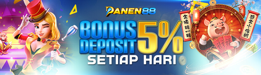 PROMO BONUS DEPOSIT HARIAN 5%